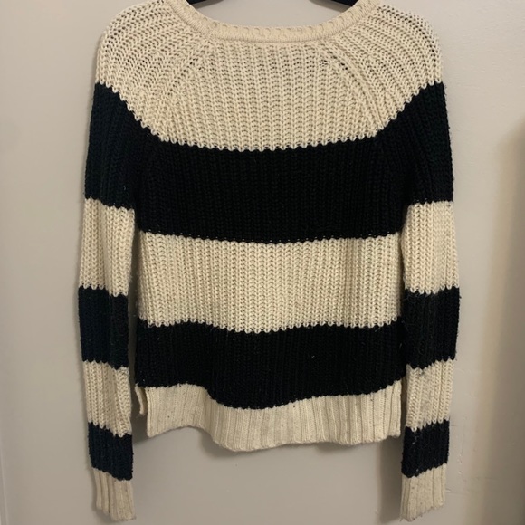 Garage Striped Knitted Sweater - Picture 2 of 3